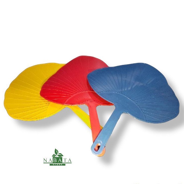 Kipas Tangan Plastik / Kipas Tangan Lope2 / Kipas Plastik / Kipas Sate