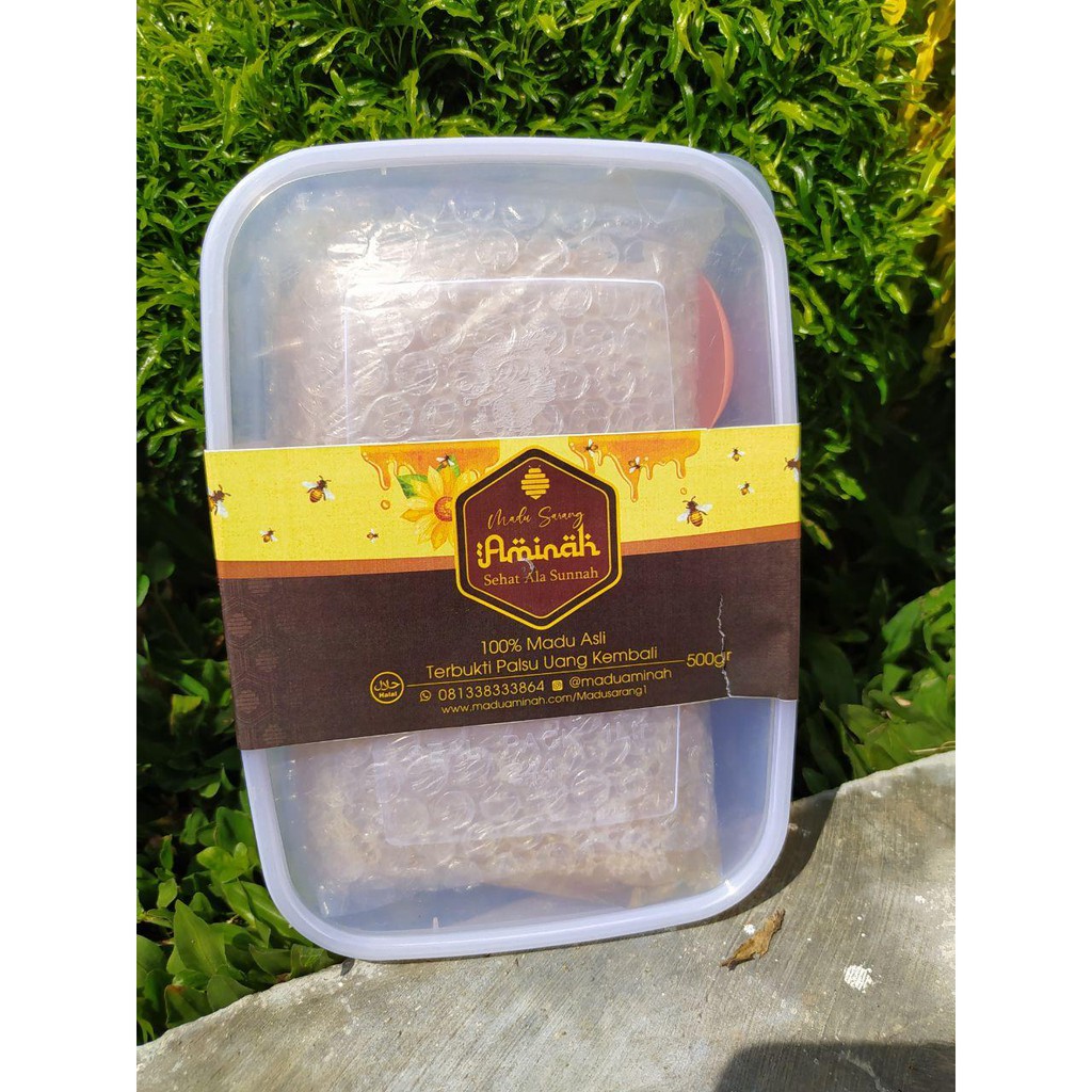 

Madu Sarang 500 gram ASLI Madu Aminah