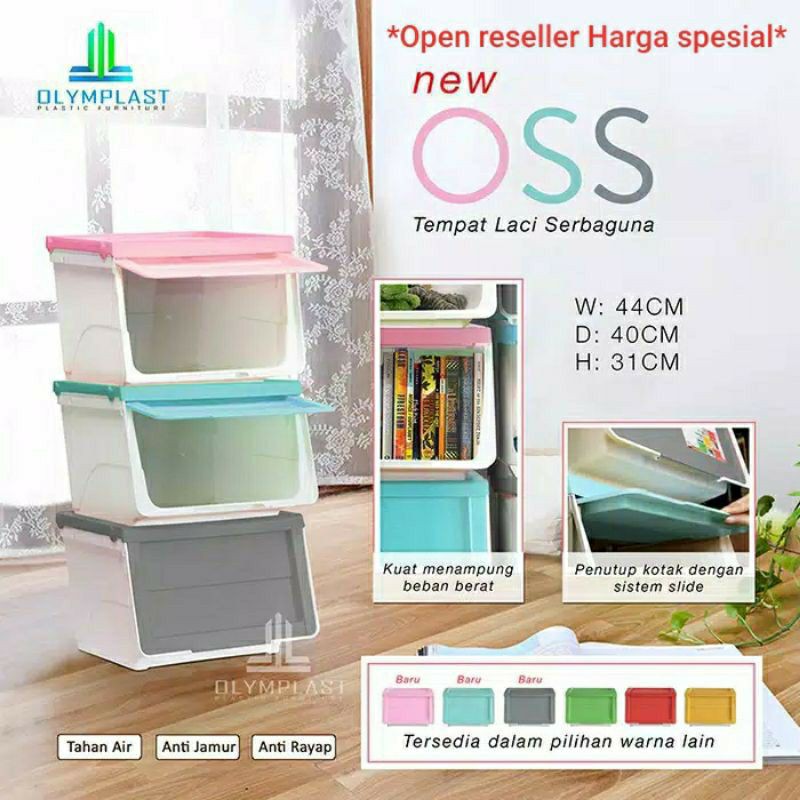 Storage Box Tempat Penyimpanan Serbaguna Olymplast Besar