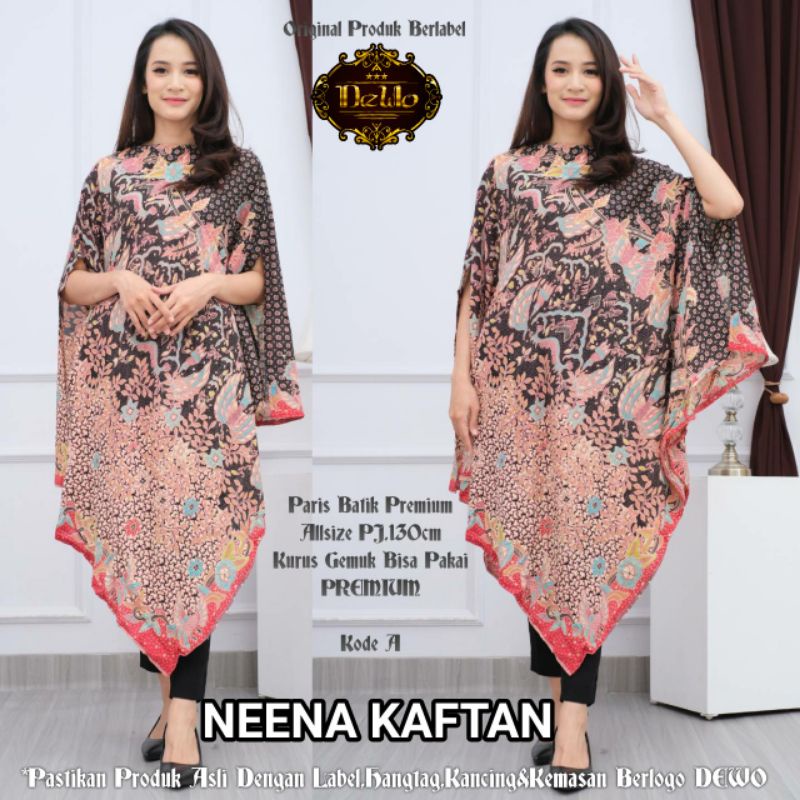 Neena kaftan Paris Tunik batik paris1