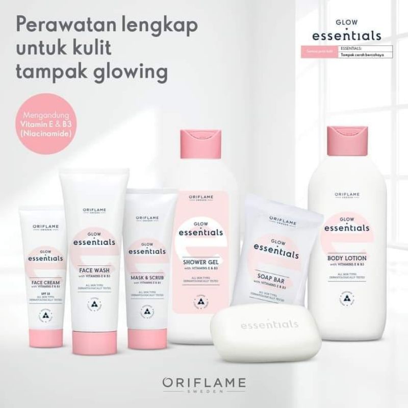 Glow Essentials Mask &amp; Scrub,Face Cream, Face Wash, Soap Bar, Hand Cream