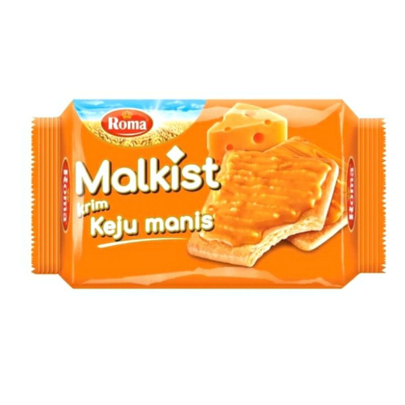 

Roma Malkist Keju Manis 120gr