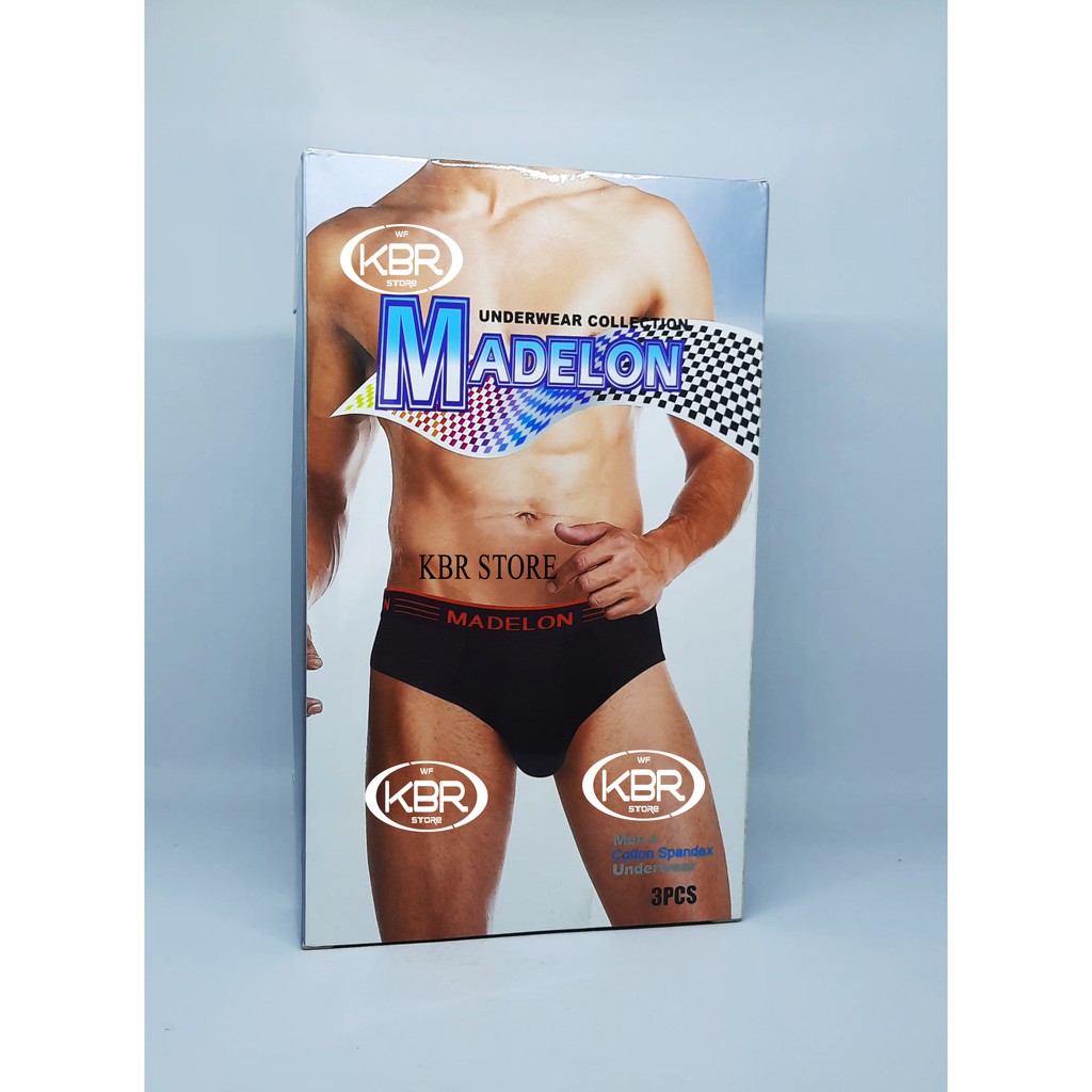 3 pcs underwaer collettion madelon isi 3 pcs madelon terbaru celana dalam terbaru celana dalam cowok/celana dalam pria terabaru KBR STORE