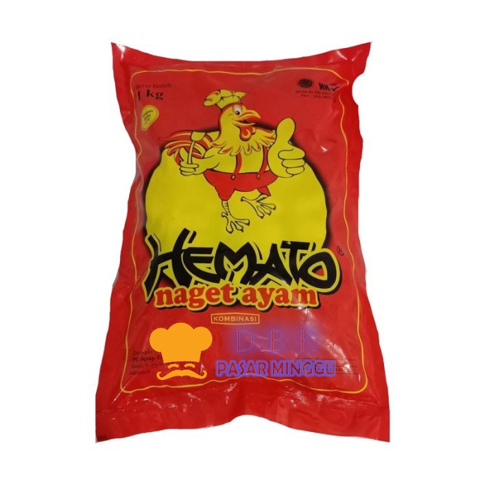 

Hemato Chicken Nugget Ayam 1kg | Hemato Naget 1kg | Chicken Nugget 1kg