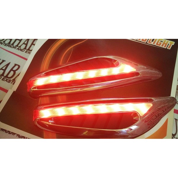 Led Bumper Samping Side Marker Warna Merah