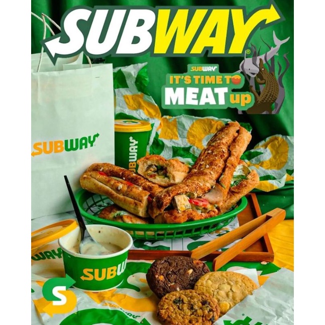 

SUBWAY sandwich Surabaya JASTIP Hello Oppa