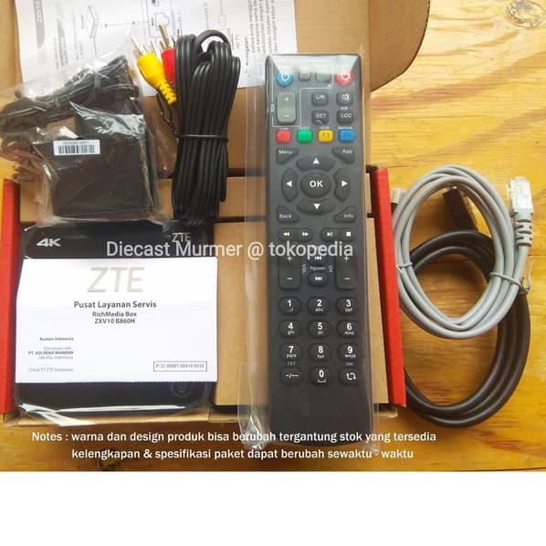 å~ STB TV BOX IndiHome Fiber ZTE B860H Full Rooted and Unlock RAM 2GB NEW