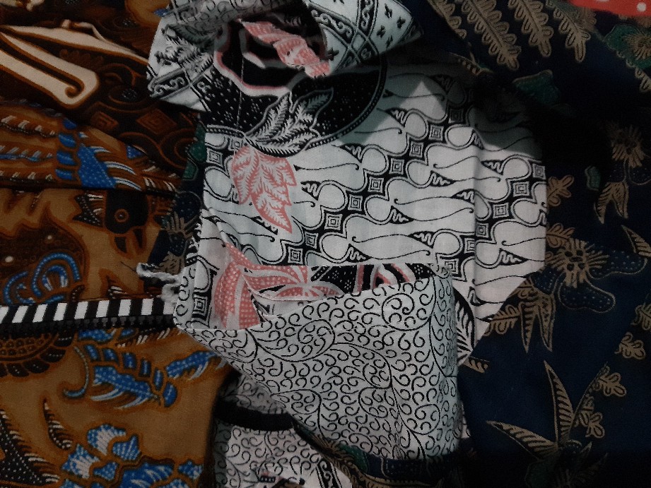 Atasan Batik Dolby Dolbi Dobby Doby Tenun Sutra Tulis Halus Katun Atbm Baron ,sarombit Atasan