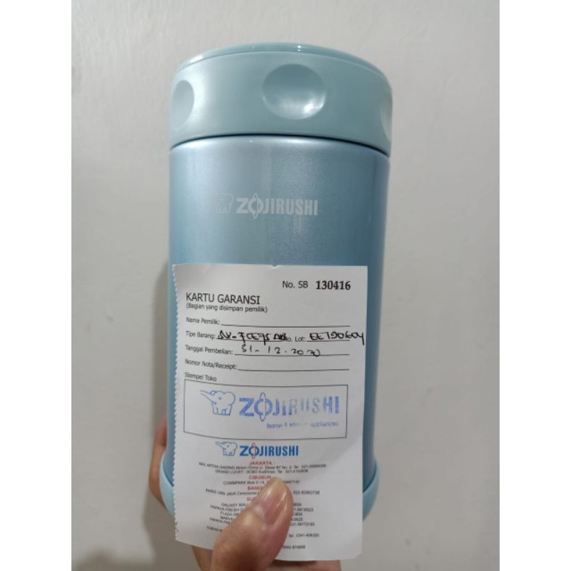 ZOJIRUSHI FOOD JAR / TERMOS MAKAN ZOJIRUSHI ORIGINAL 750 ML
