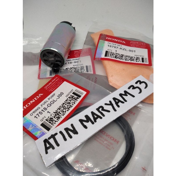 ROTAK FUEL PUMP SET BEAT FI/SCOOPY FI stater kasar /VARIO 110 fi k25-k16 ori