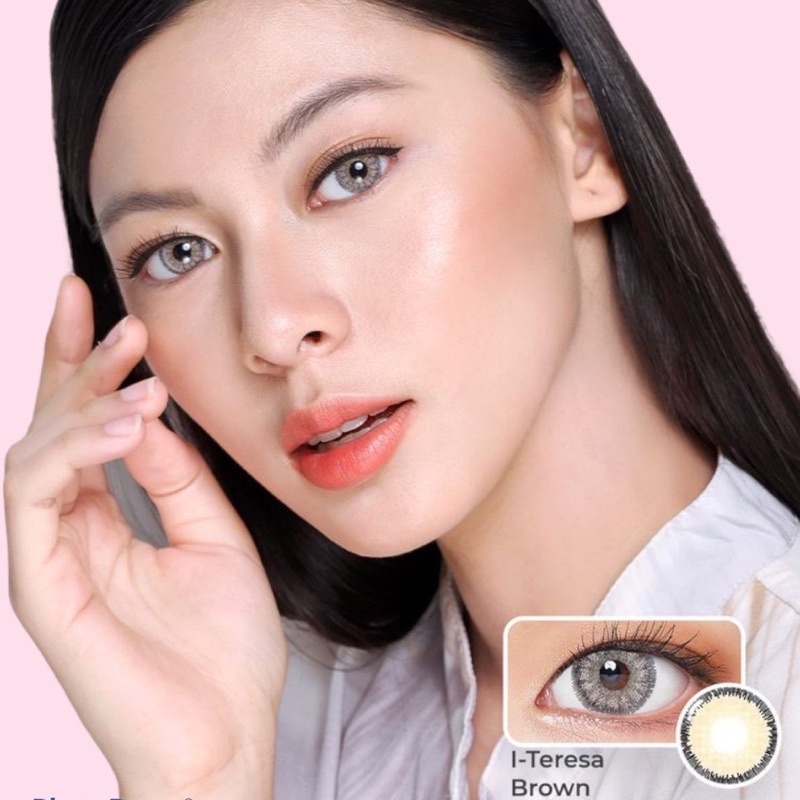 Softlens Teresa Brown. Softlens pengantin, softlens ringan