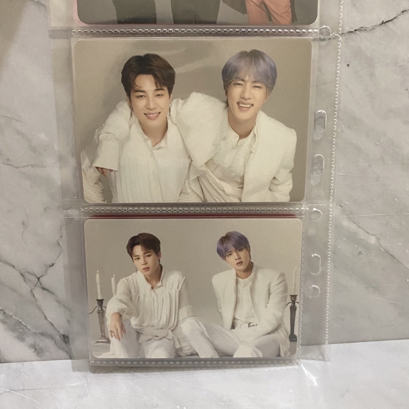 BTS LYS love yourself mpc mini photocard pc jin seokjin jimin unit