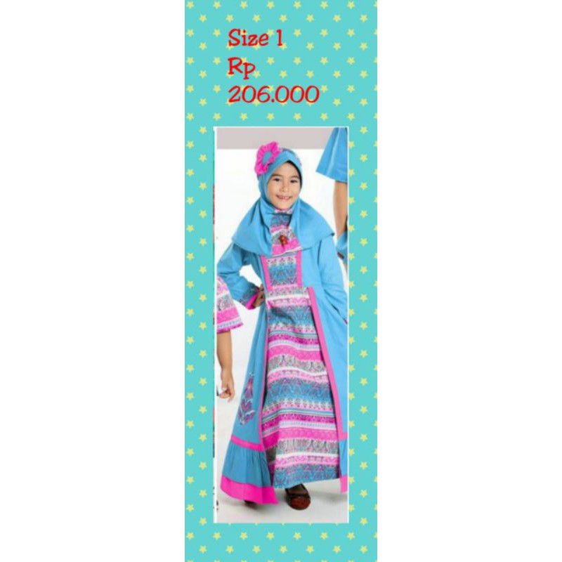 Gamis Keke Anak Size 1