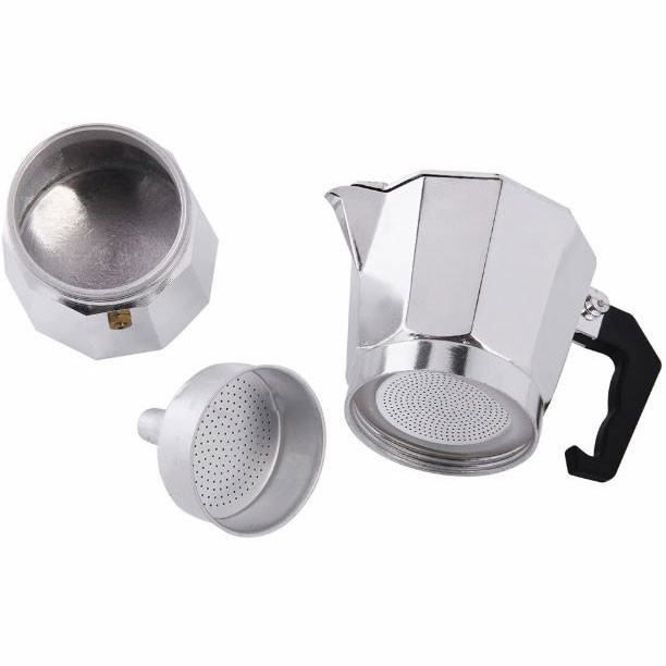 (MAINANKYU) - OneTwoCups Espresso Coffee Maker Moka Pot Teko Stovetop Filter