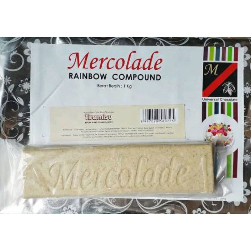 

COKLAT MERCOLADE TIRAMISU - 2 BATANG