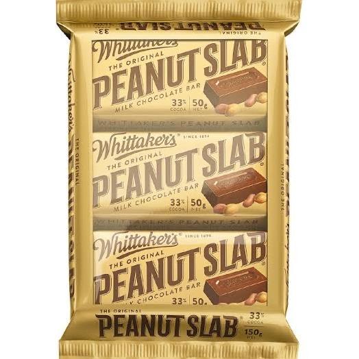 

Whittakers Peanut Slab 1 Bungkus isi 3pc Coklat Whittaker isi Kacang
