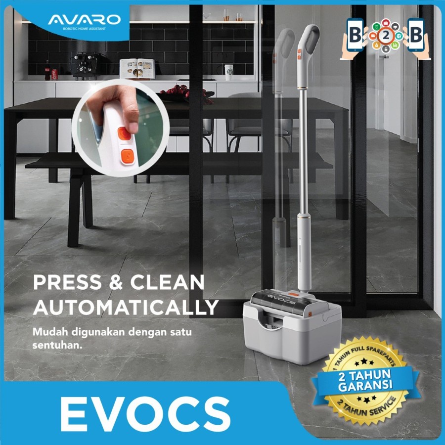 Avaro Evocs Powerful Wet and Dry Floor Cleaning Alat Pel