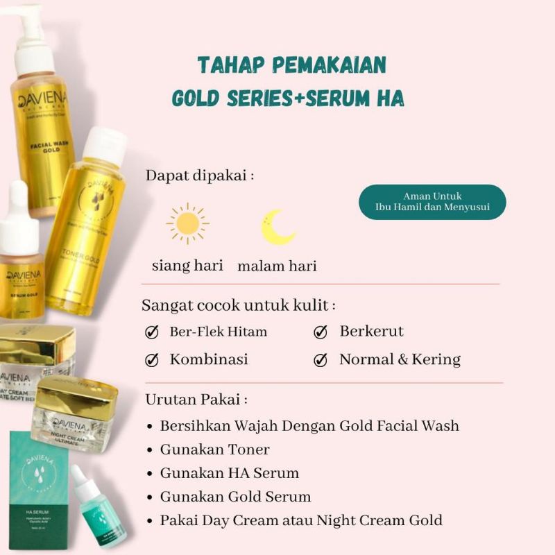 DAVIENA SKINCARE GOLD SERIES | BANJARMASIN | DAVIENASKINCARE |-5