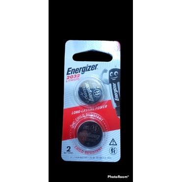 Baterai ENERGIZER CR2032 ISI 2 BATRE Original CR-2032 Kancing