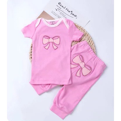 Carter Setelan Piyama Bayi Mix Lengan Pendek Celana Panjang 2in1 P045