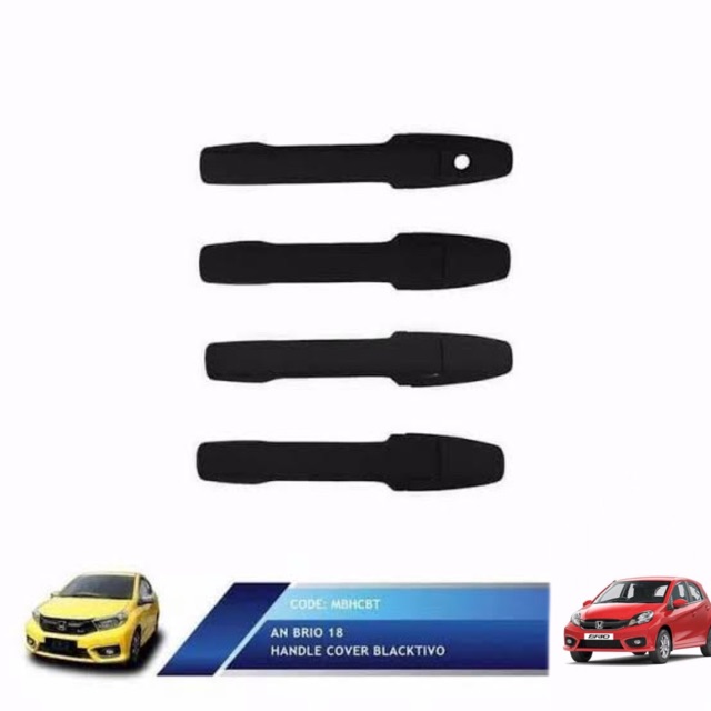 BRIO ALL NEW / BRIO LAMA HANDLE HITAM COVER 2012 2015 2017 2018 2019 BLACKDOFF