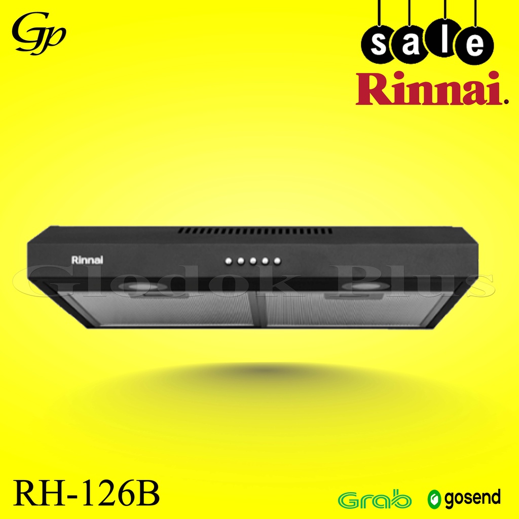 Jual Rinnai RH-126B Cooker Hood RH 126 B Penghisap Asap RH126B Rinai 60 ...