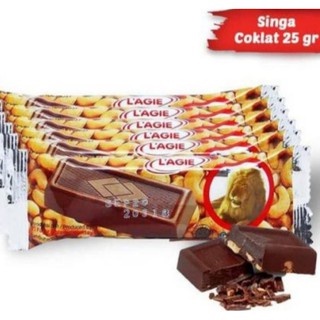 LAGIE COKLAT SINGA 25GR isi 12pcs