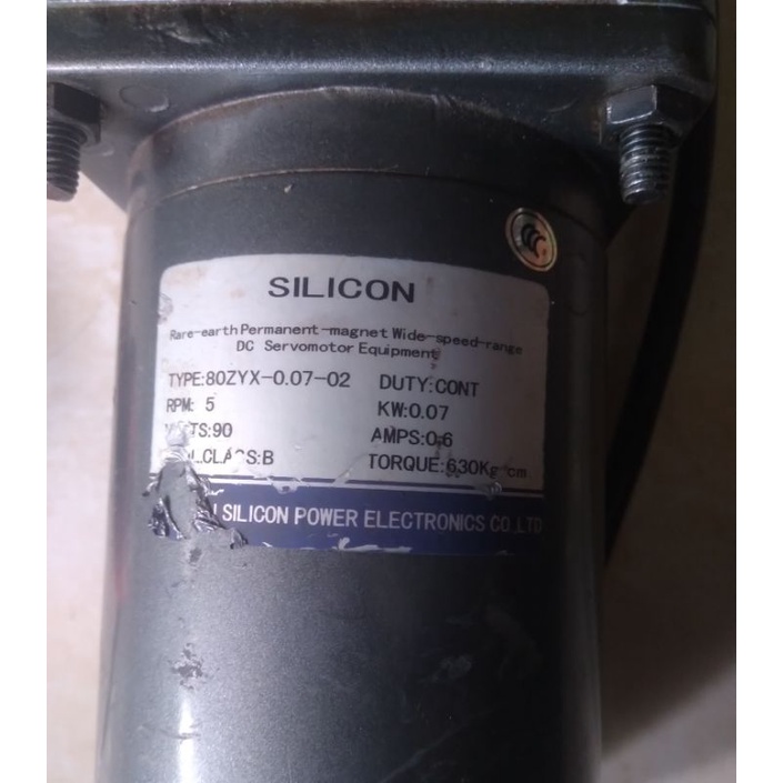 Dc Motor Gearbox 90V 100W 5Rpm