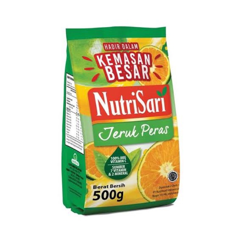 

Nutrisari Jeruk Peras