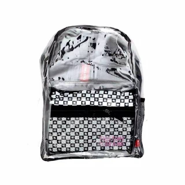 THISTIME BRAND INVISIBLE BAGPACK CHECKERBOARD CATUR ORIGINAL
