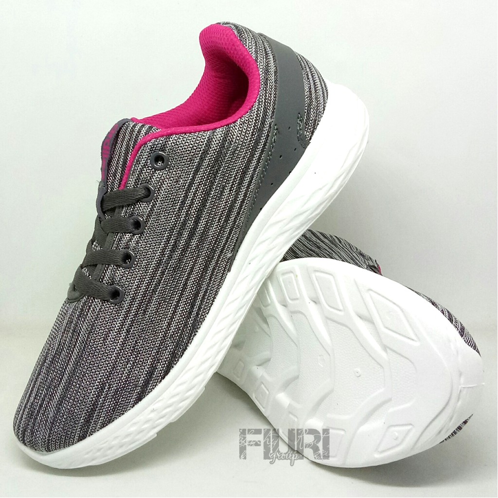 FIURI - ARDILES ORIGINAL - DRESROSA 37-40 GREY PINK - SEPATU KETS WANITA - SEPATU SNEAKERS WANITA - SEPATU OLAHRAGA SPORT WANITA - SEPATU CASUAL - SEPATU JOGGING LARI FITNESS GYM SENAM WANITA - SEPATU ANAK PEREMPUAN CEWEK-SEPATU SEKOLAH BERTALI SD SMP SMA