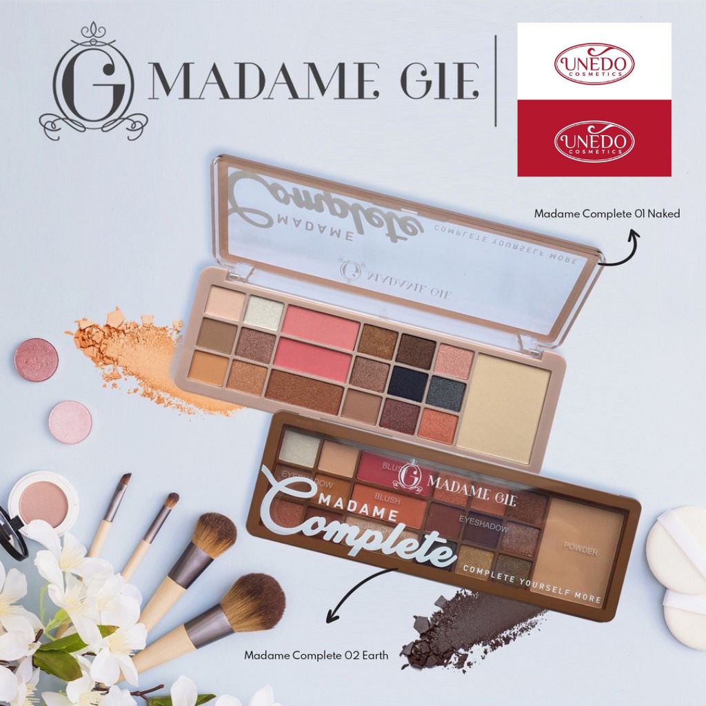 Madame Gie Madame Complete MakeUp Kit - MakeUp Face Pallete