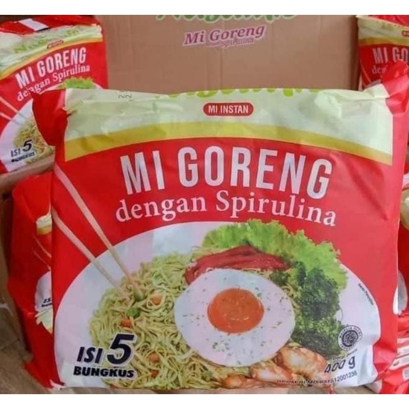 

MIE SPIRULINA