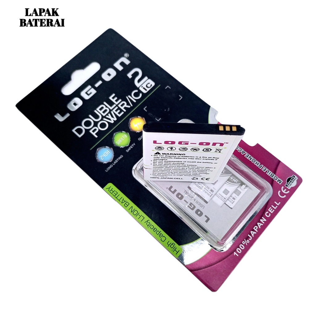 (promo) LOG - ON Baterai everCOSS A28A - batre CROSS A28A battery ORIGINAL