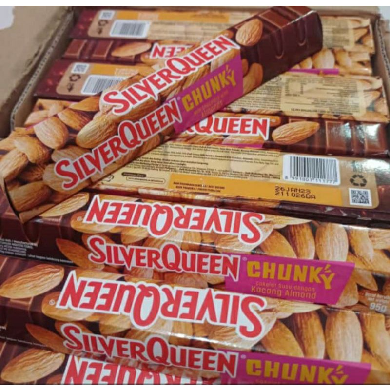 

silverqueen chungkybar 100gr