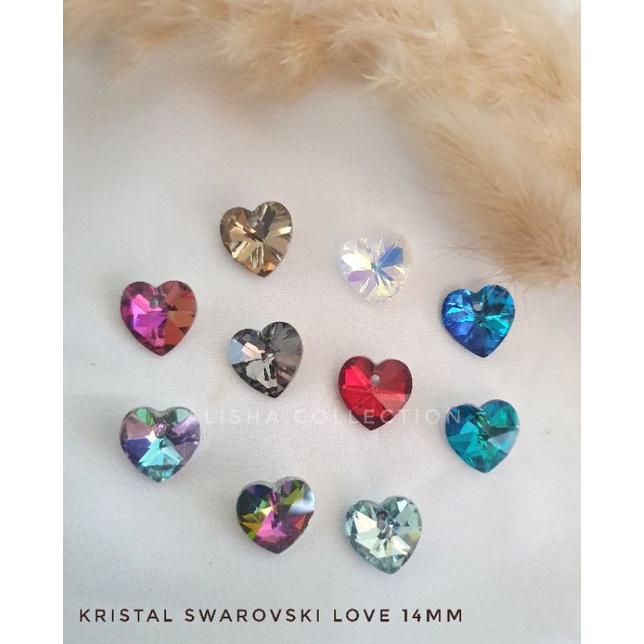 Kristal Swarovski Love China 14mm | Crystal Swarovski Love (Kristal)