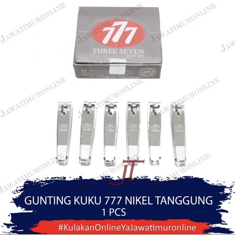 Gunting Kuku 777 KOREA Silver Tanggung