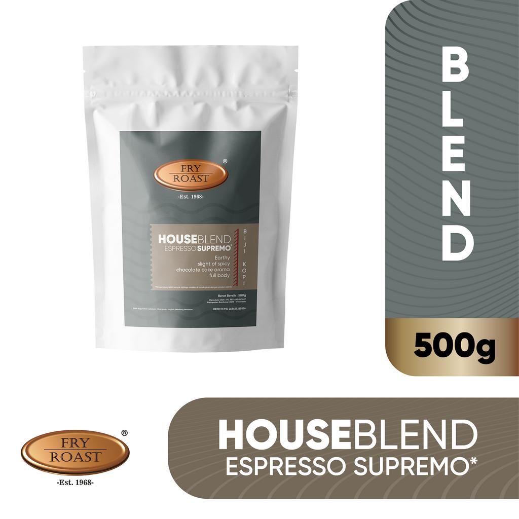 

KOPI HOUSE BLEND ESPRESSO SUPREMO 500 GRAM BIJI DAN BUBUK