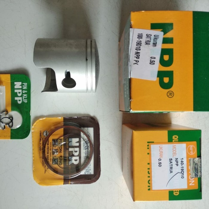 Piston Kit Seher Paket Satria Ru 120 R 2 Tak Hiu Lumba Lscm Npp Std 25
