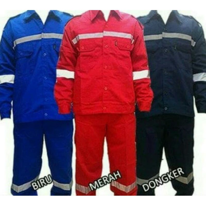 Baju Celana Safety / Baju Kerja Proyek