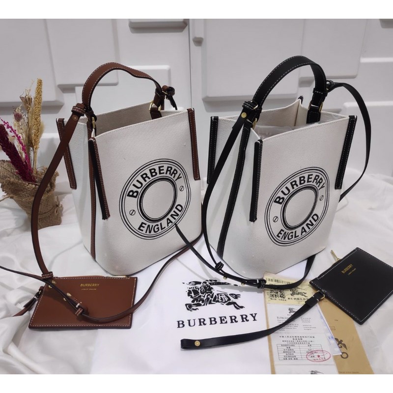 Jual BURBERRY SMALL PENNY LOGO TOTE BAG | Shopee Indonesia