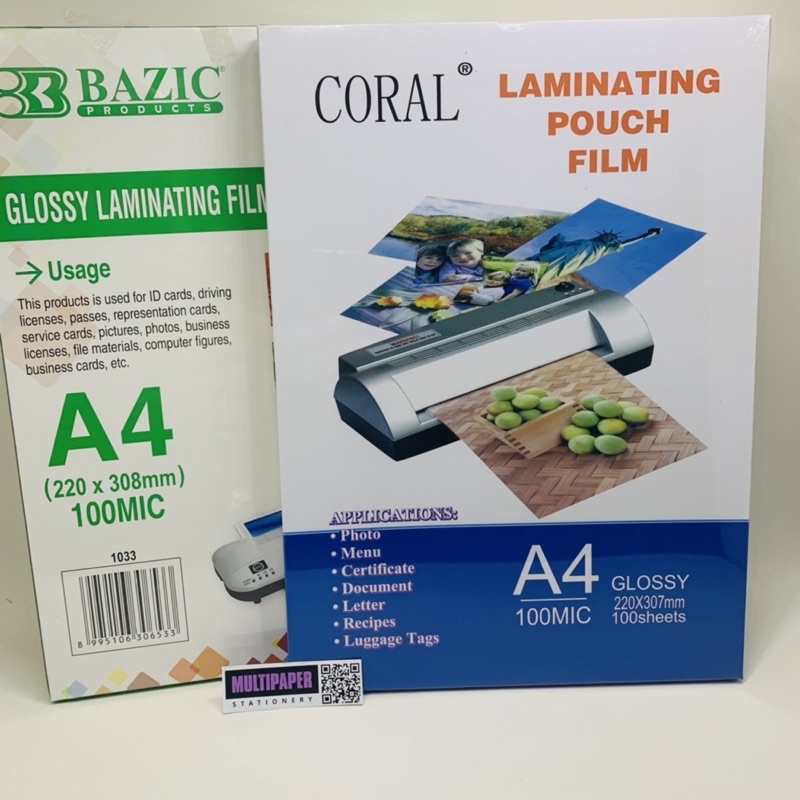 

Plastik Laminating Ukuran A4 Berbagai Merk