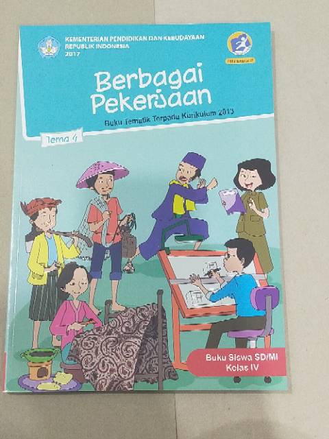 Buku Tematik SD Kelas 4 Tema 1,2,5 - TBS