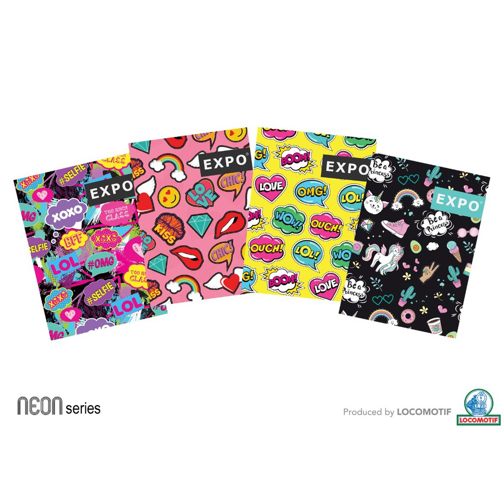 

New Buku Tulis Expo 42 Lembar Locomotif