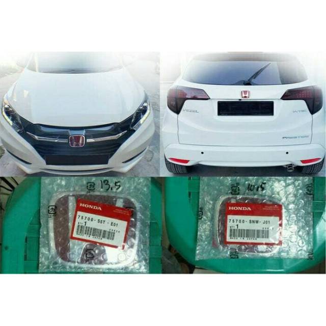 Emblem/ logo Honda merah HRV BRV CRV Jazz Brio Mobilio Civic