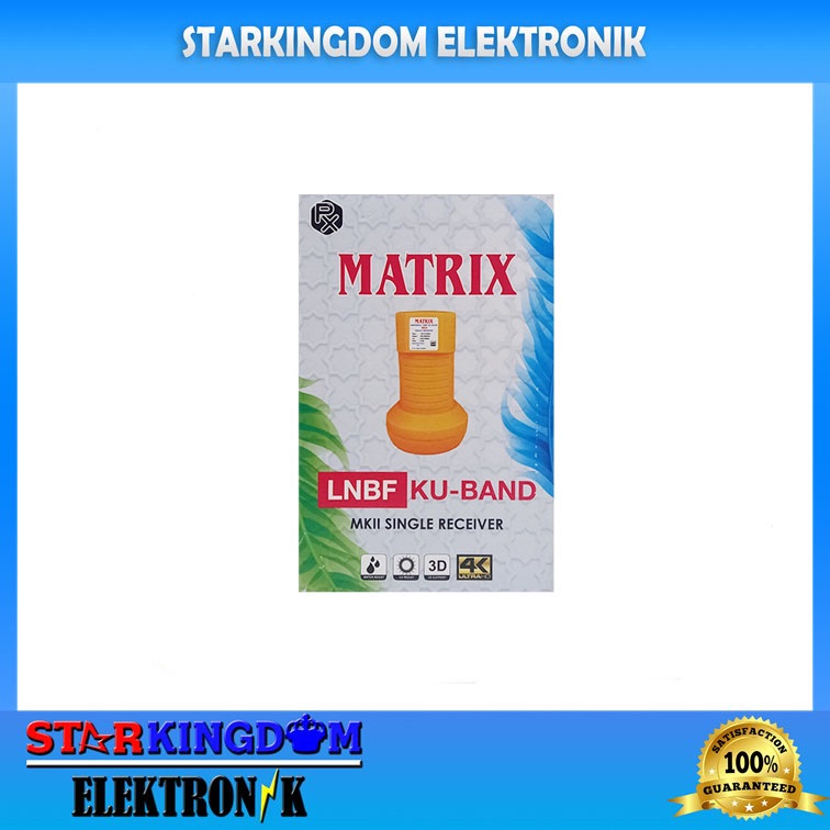 Matrix Single Out MK-II 1 Satelit 1 Receiver LNB KU Band