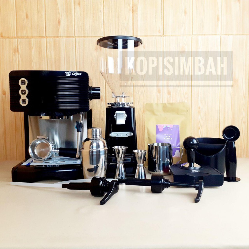 Paket Mesin Espreso FCM3601 With Grinder N500 Alat Kopi Espresso Coffe