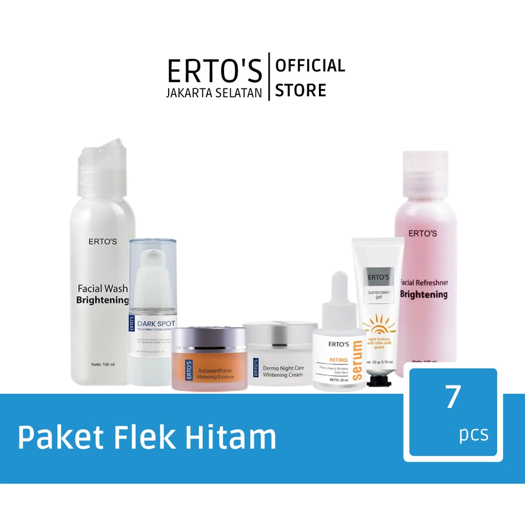 ERTOS Paket Flek Hitam 7 pcs