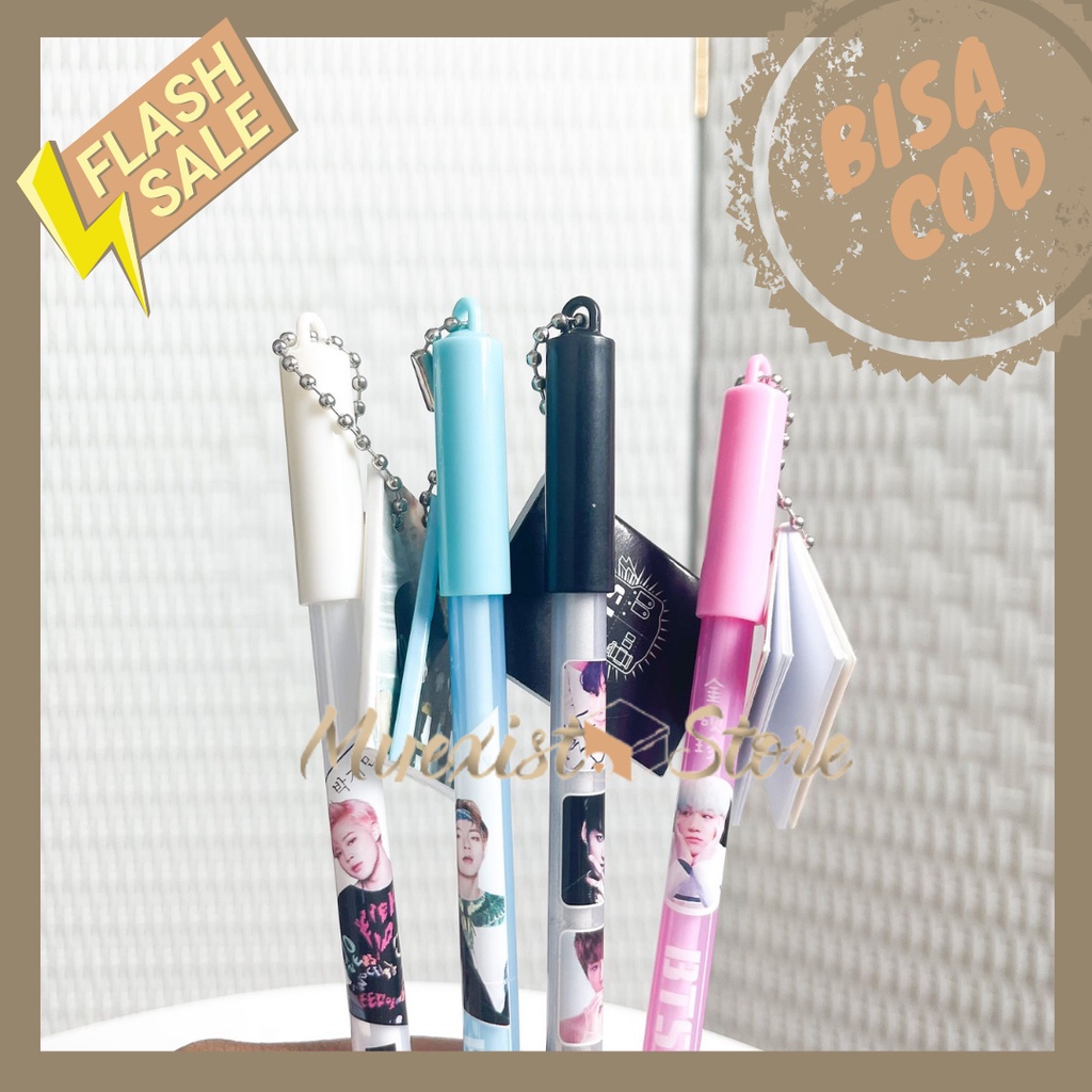 

Pulpen Gantungan Buku Karakter BTS Wajah Pen Pena Bangtan Boys Army KPOP BOLPOIN Tulis Alat Tulis PENA Lucu Unik Murah nyaman dipakai recomended super gemes viral banyak dicari Ready Pen Buku Karakter BTS IVN569