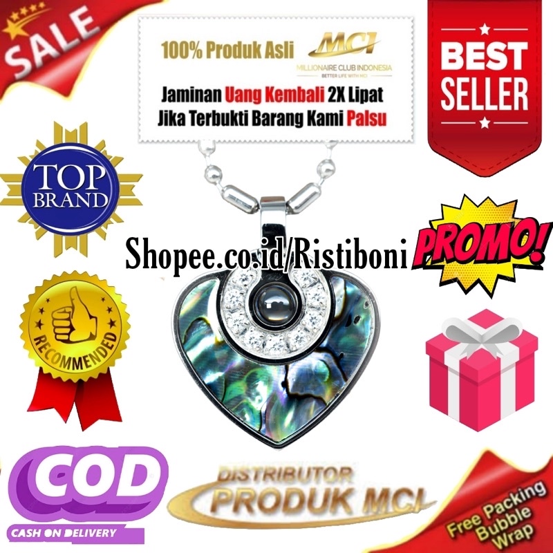 Kalung Wmp Shell mci | Kalung Mci | promo kalung mci | kalung kesehatan | bioglass mci | biomini